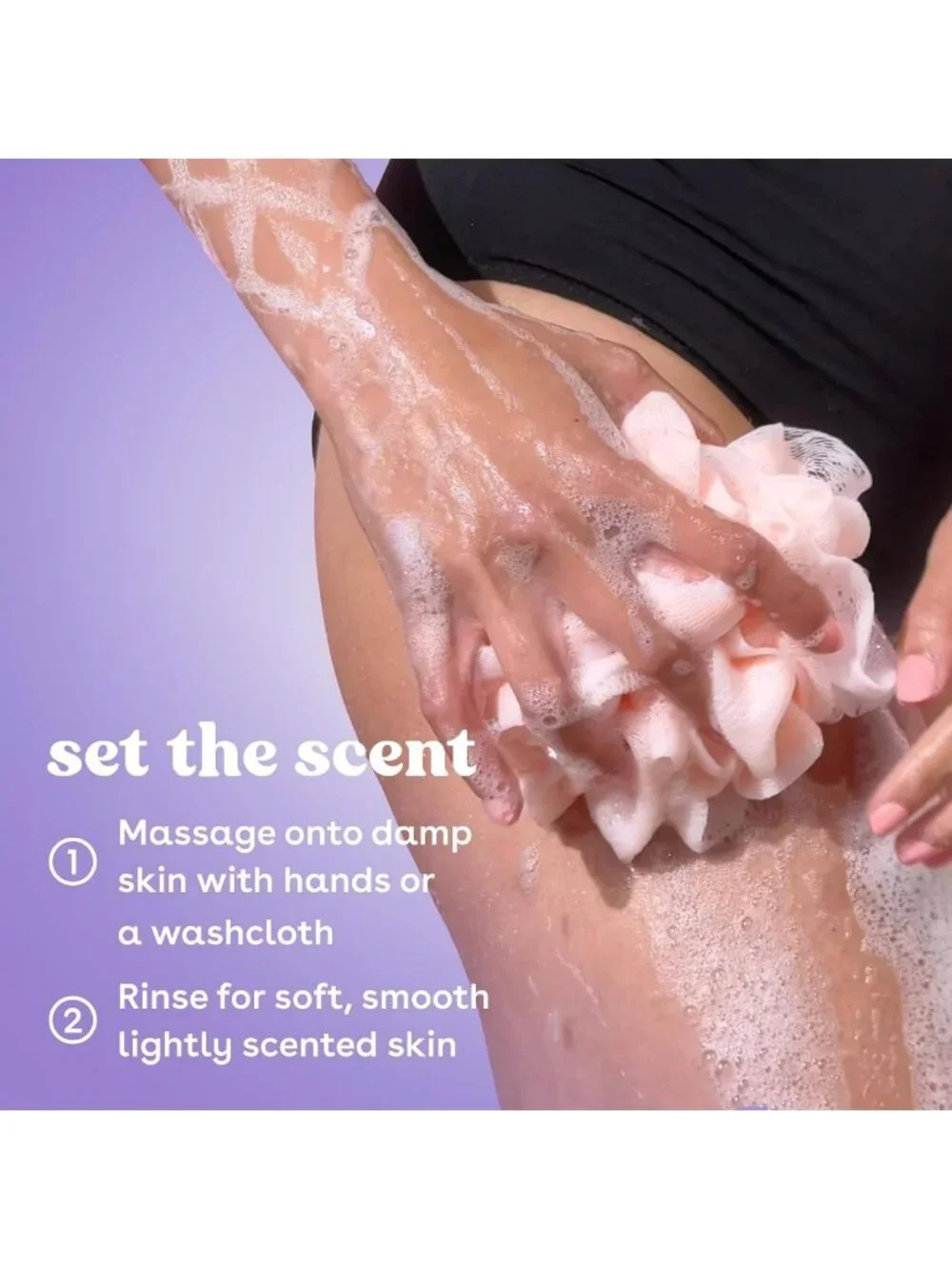 Moisturizing Vanilla Cashmere Body Wash, Creamy Gel with Shea Butter & Vitamin